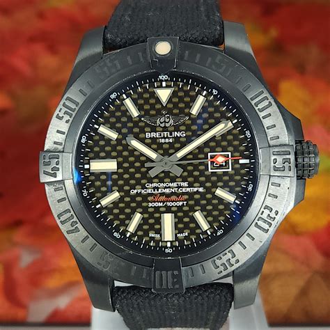 breitling avenger carbon fiber